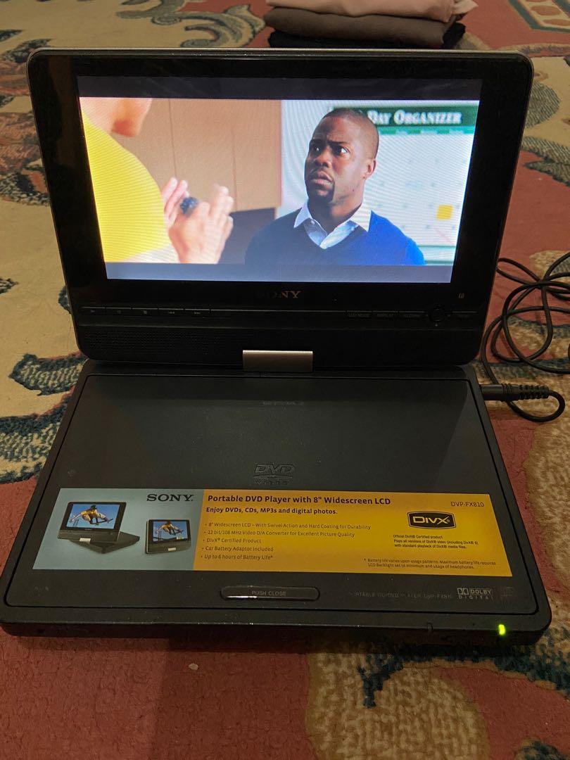 Sony DVD portable DVP-FX810, Elektronik, TV & Perlengkapan Hiburan