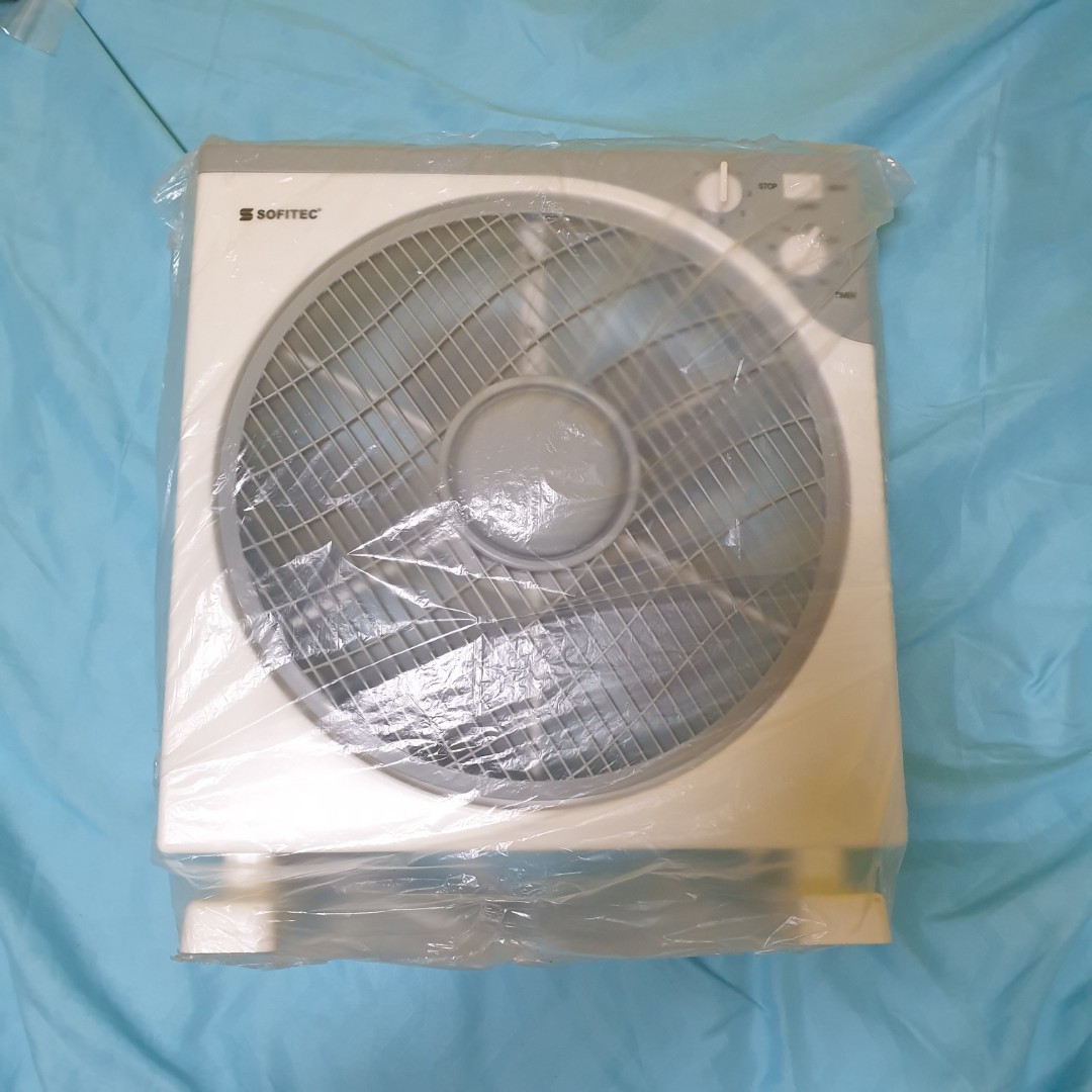 Square or Box Electric Fan, Furniture 
