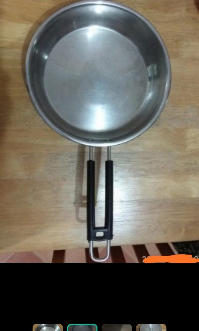 used frying pan