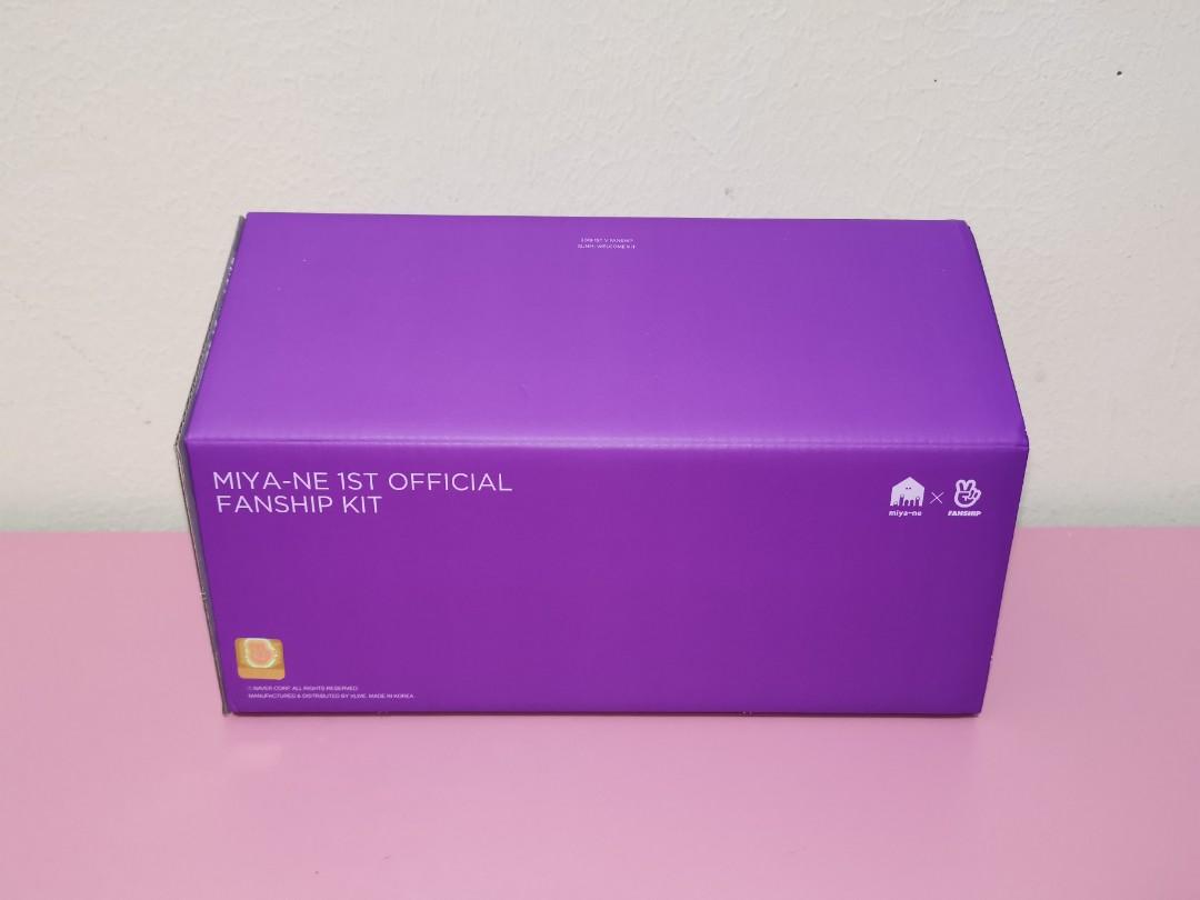 SUNMI 1ST OFFICIAL V FANSHIP KIT MIYA-NE FANCLUB, Hobbies