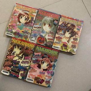 TAKE ALL Nakayoshi Comic Manga LIKE NEW 5pcs 2011