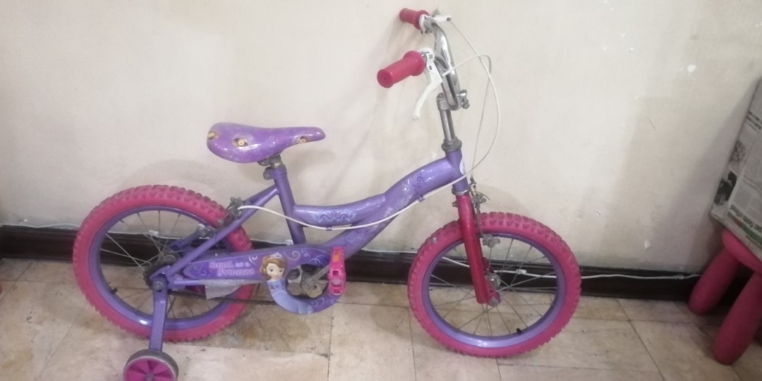 sofia the first bicycle
