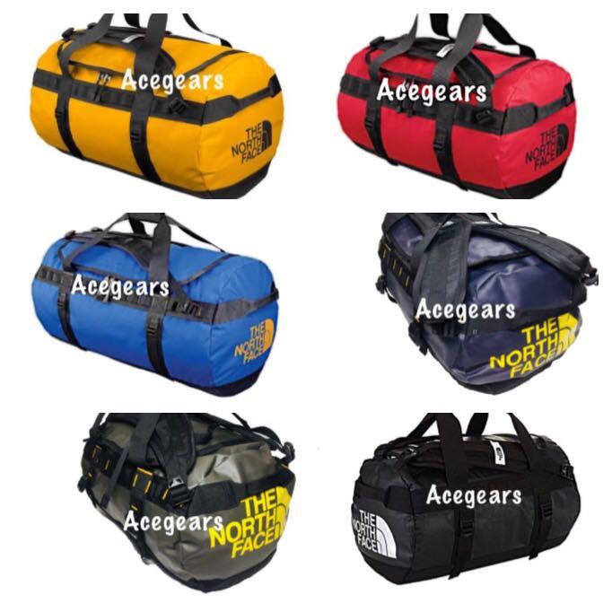 North face online duffel bag sizes