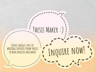 Thesis Maker - Cavite