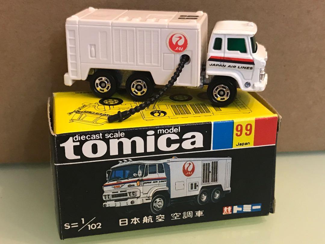 日本航空空調車 Yahoo!オークション - 【日本製トミカ】 日本航空 空調車 No.99