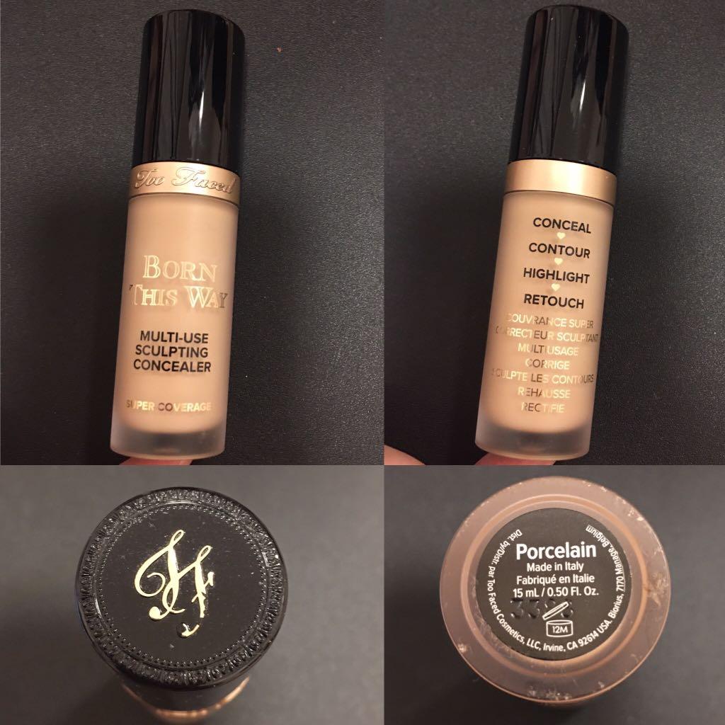 too faced concealer porcelain