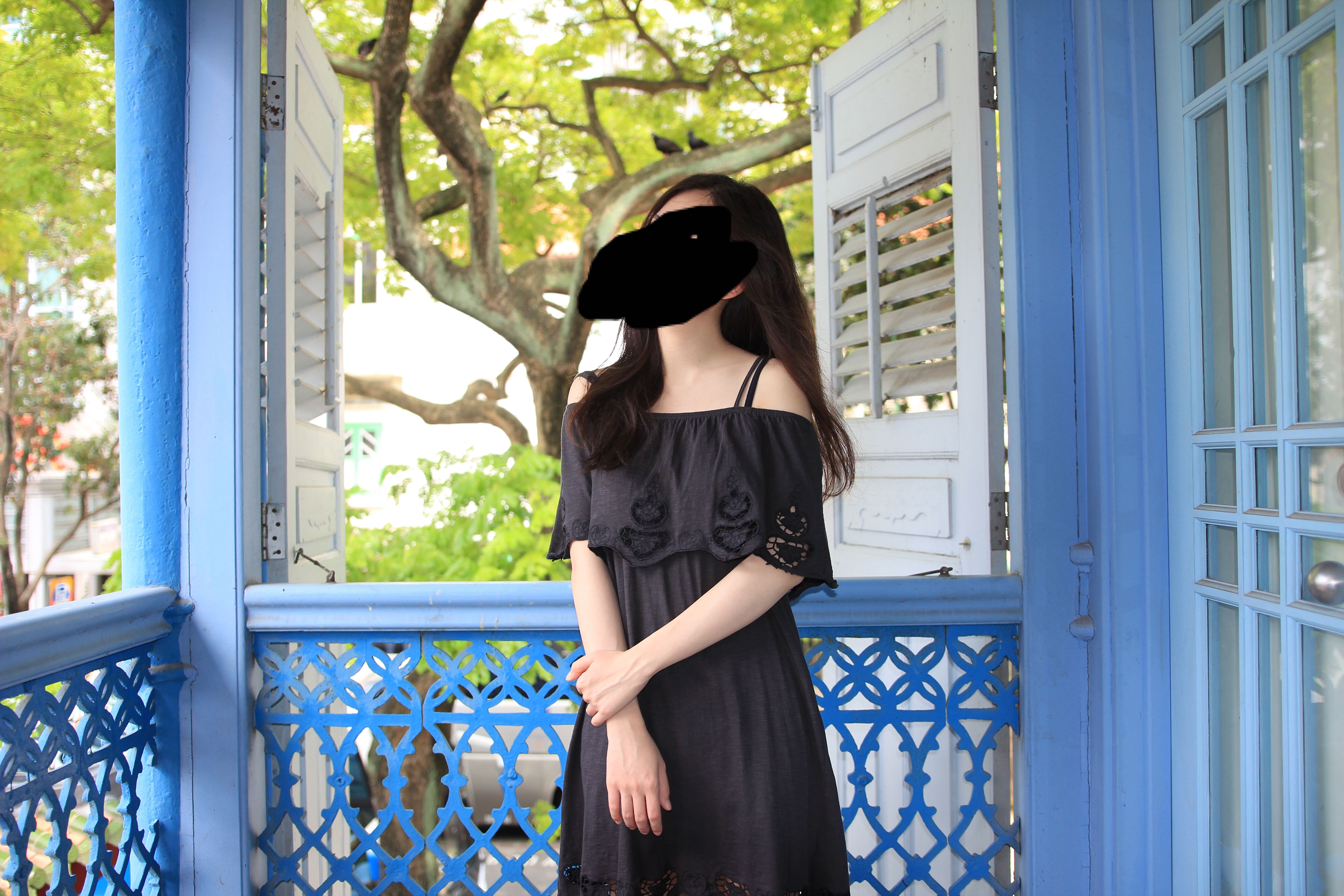 Topshop off cheap the shoulder dress