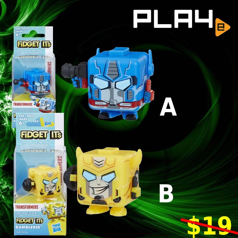 Fidget Cubes Fidget Its Transformers Transformers Fidget Cube Top