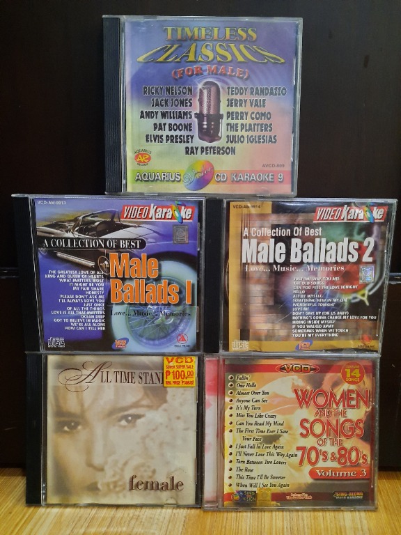 Vcd Bundle 15 Karaoke Videoke Cd Oke Vcds Hobbies Toys Music Media Music Accessories On Carousell