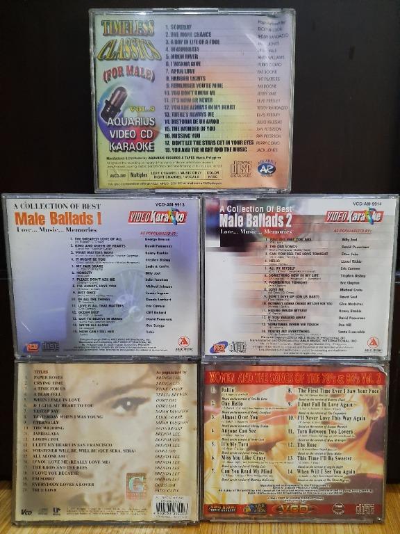 VCD Bundle: 15 Karaoke Videoke CD-Oke VCDs, Hobbies & Toys, Music ...