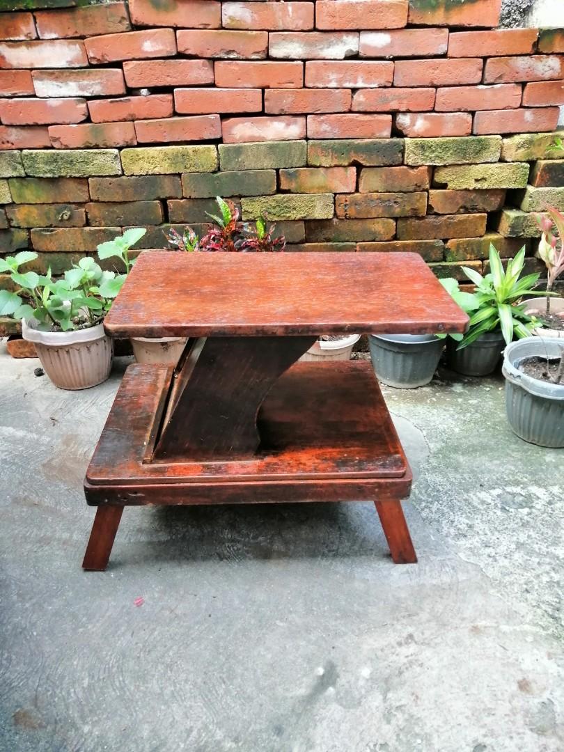Vintage narra side table 2500, Furniture & Home Living, Furniture