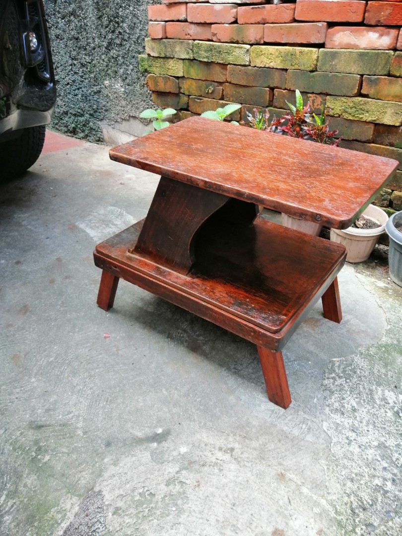 Vintage narra side table 2500, Furniture & Home Living, Furniture