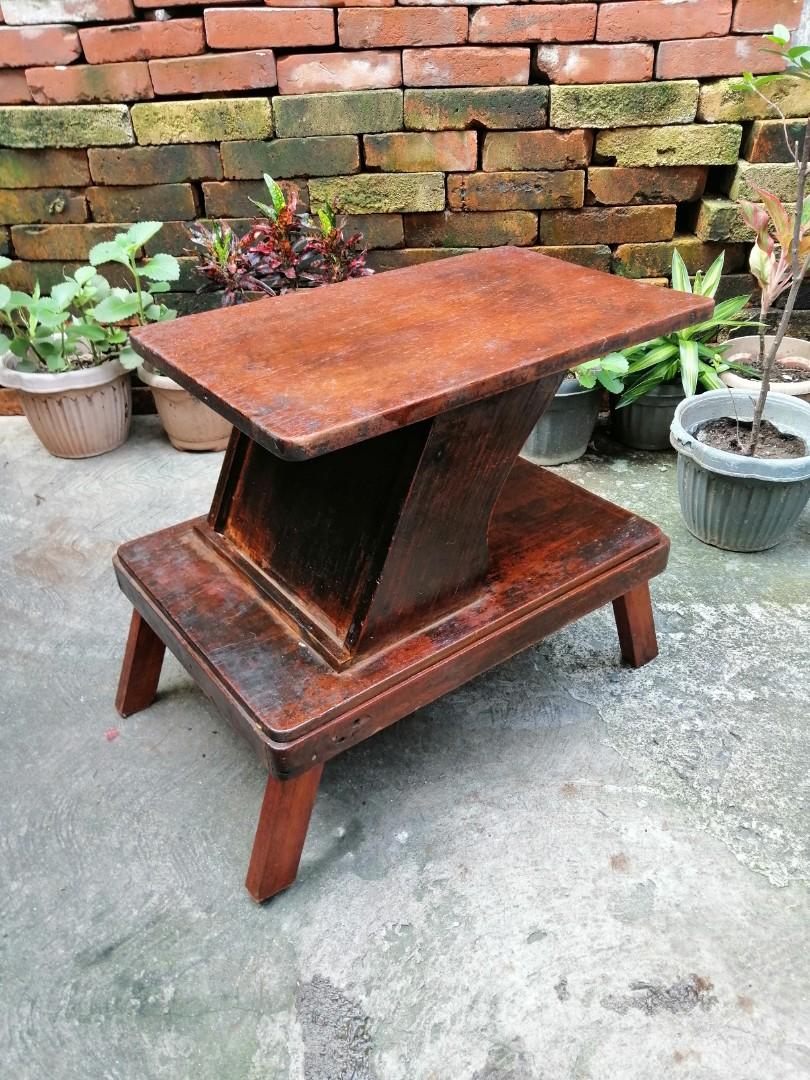 Vintage narra side table 2500, Furniture & Home Living, Furniture