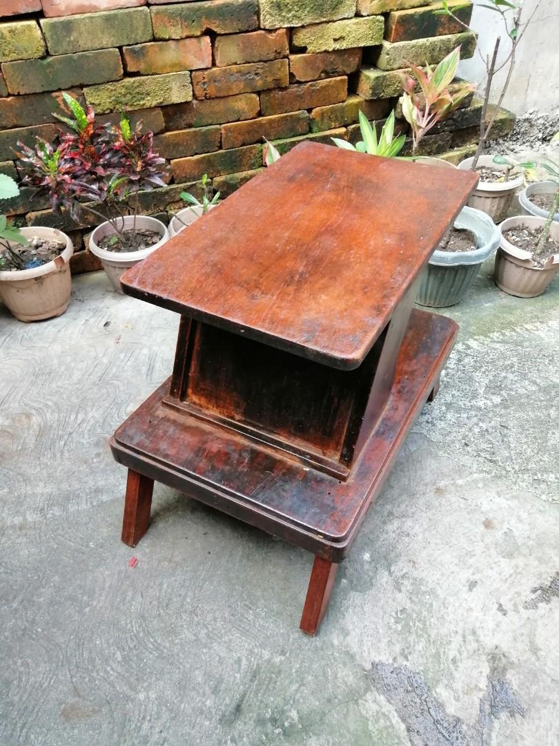 Vintage narra side table 2500, Furniture & Home Living, Furniture