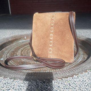 Vintage Small Suede Coach Pouch