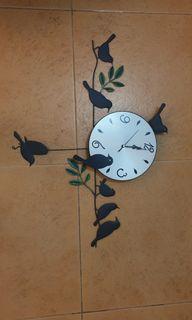 Wall clock decor