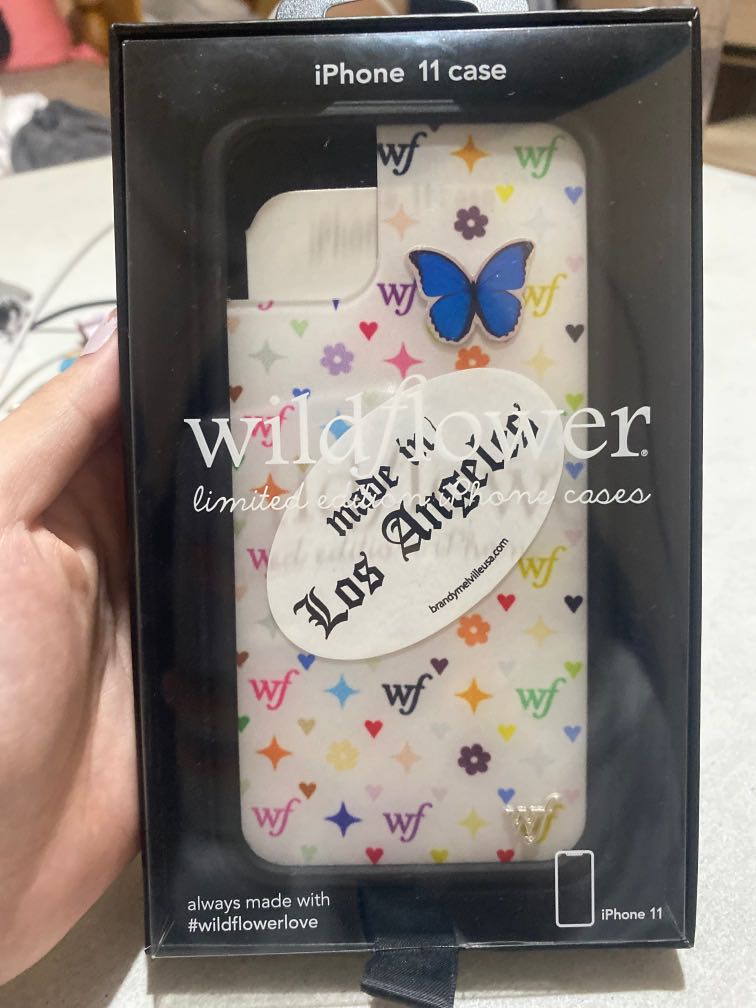Monogram iphone 11 case wildflower clearance