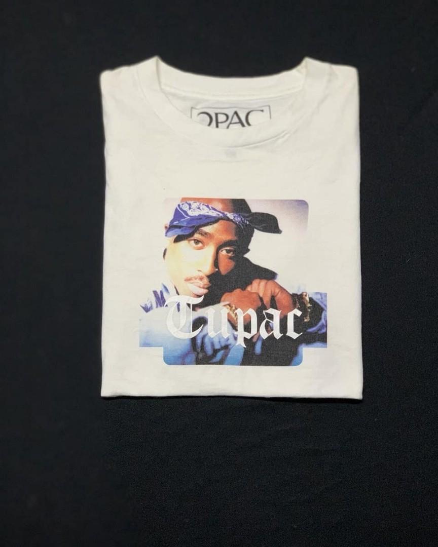 X large collab tupac, Men's Fashion, Tops & Sets, Tshirts & Polo