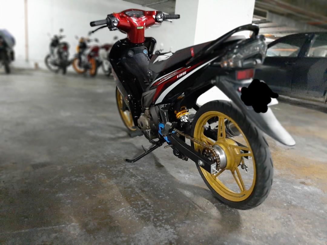 Yamaha LC135 V1 ES (cluth) restore like new, Motorbikes on Carousell