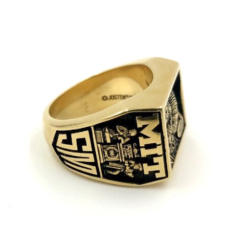 Mizzou Class Ring 1992 MIT Men's Class Ring- Master Of Science