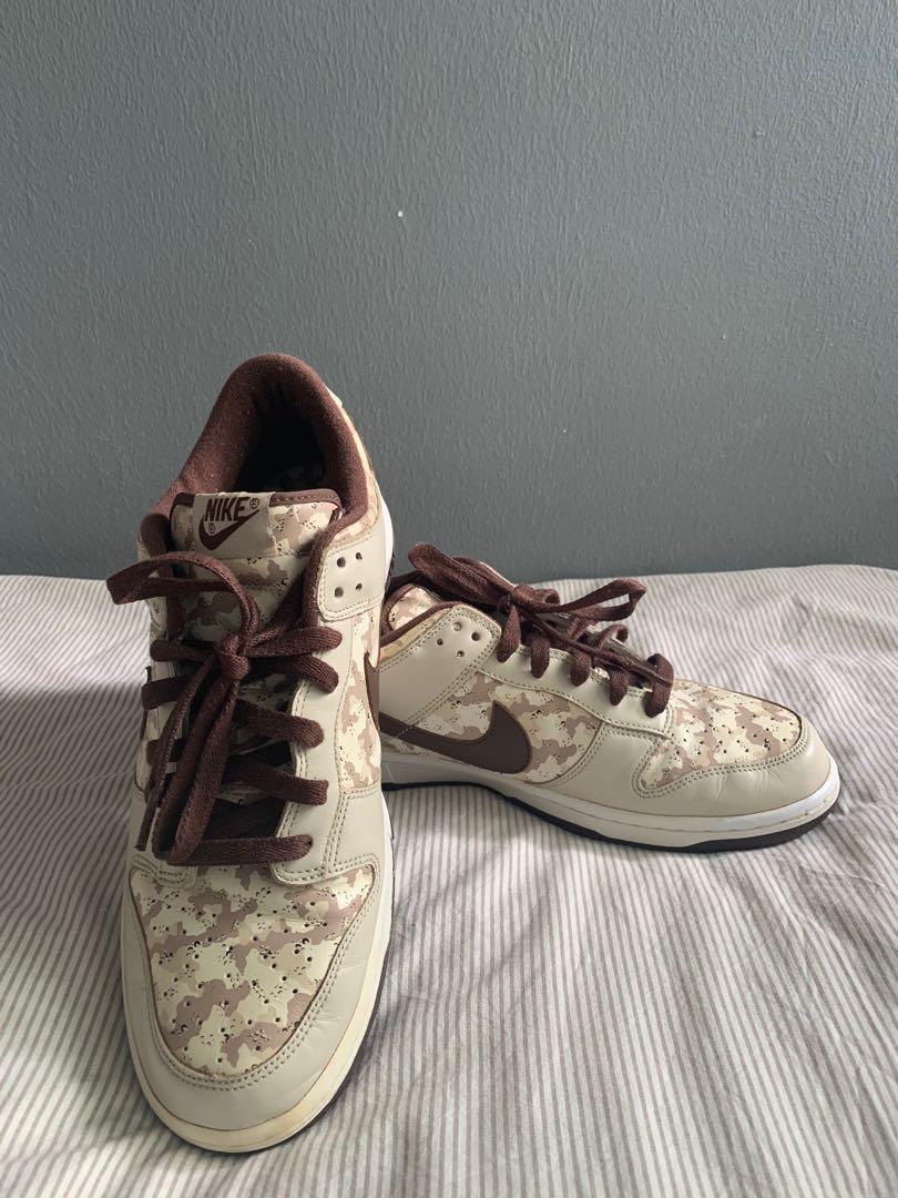 2006 nike dunk low desert camo US12