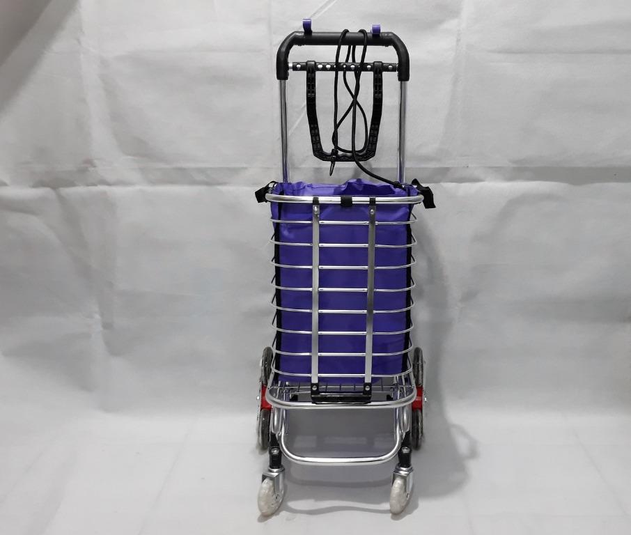 8 Wheel Aluminum Ladder Trolley (Category: Skates, Rollerblades & Scooters) located in Manila. Submitted by glenndy_07 (Listing ID 1030825922, Image 3). Description: 8 Wheels Climbing Stairs Shopping Cart Trolley Aluminum Tri-Wheel Household Vans Lightweight Foldable,Push Cart Functional Moving Platform + Hand Truck | Foldable ​ Price : P 1350 With Free USB Light for Every Purchase .