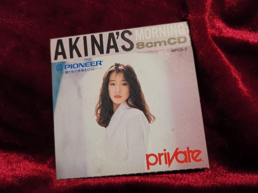 中森明菜- Akina's Morning 8cm CD, 興趣及遊戲, 收藏品及紀念品, 明星