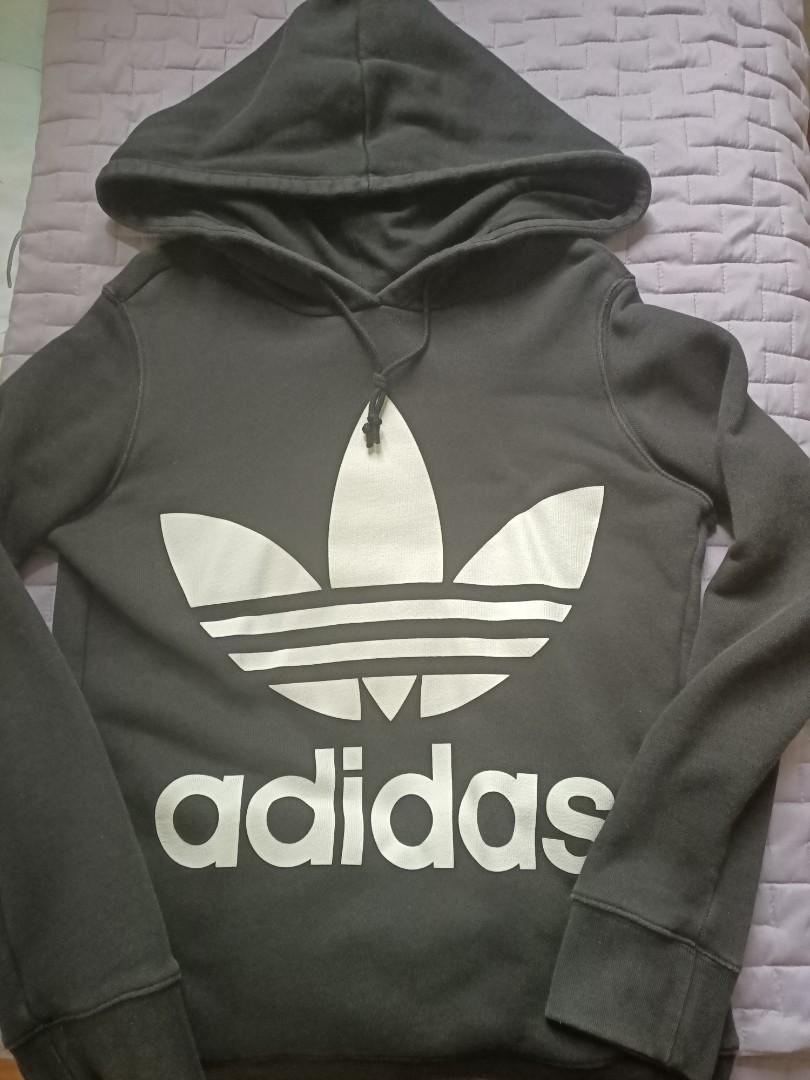 adidas black hoodie womens