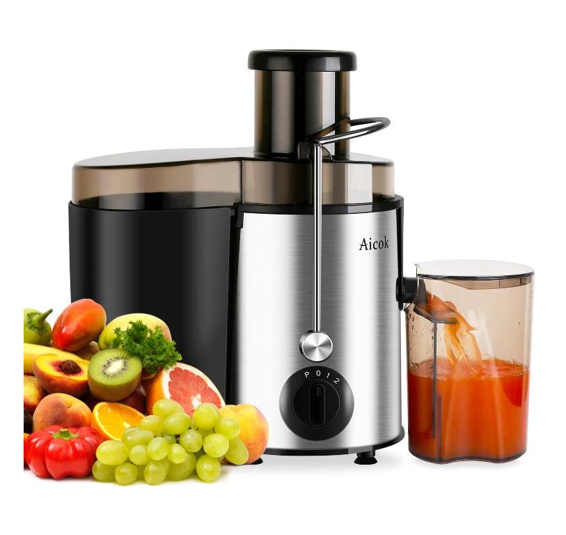 Aicok Juicer Juice Extractor Whole Fruit Juicer High Speed for Fruit