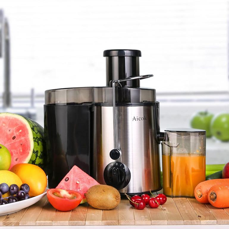 Aicok Juicer Juice Extractor Whole Fruit Juicer High Speed for Fruit
