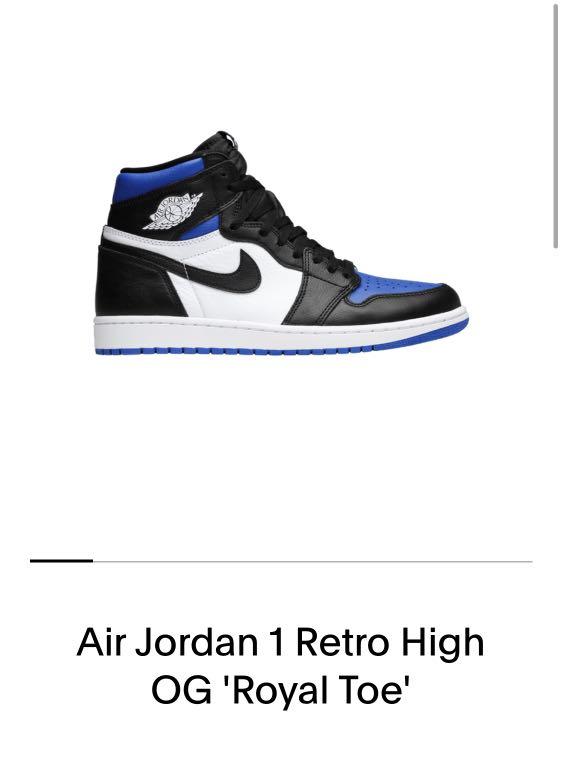 snkrs royal toe