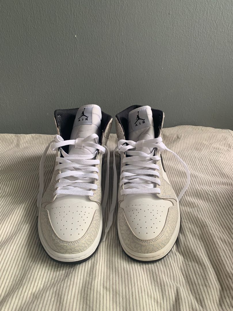 White elephant jordan 1 online