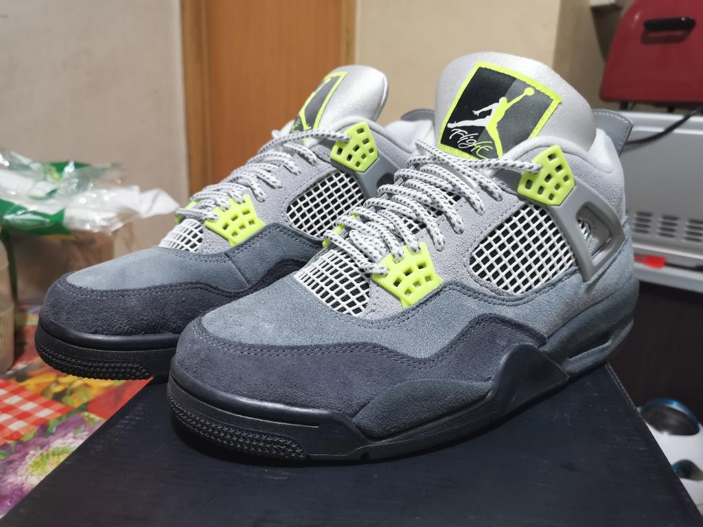 jordan 4 neon size 8