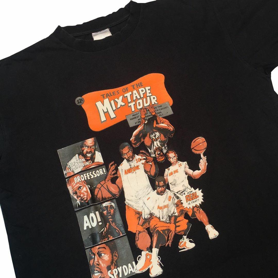 AND1 MIXTAPE TOUR ロングＴシャツ-