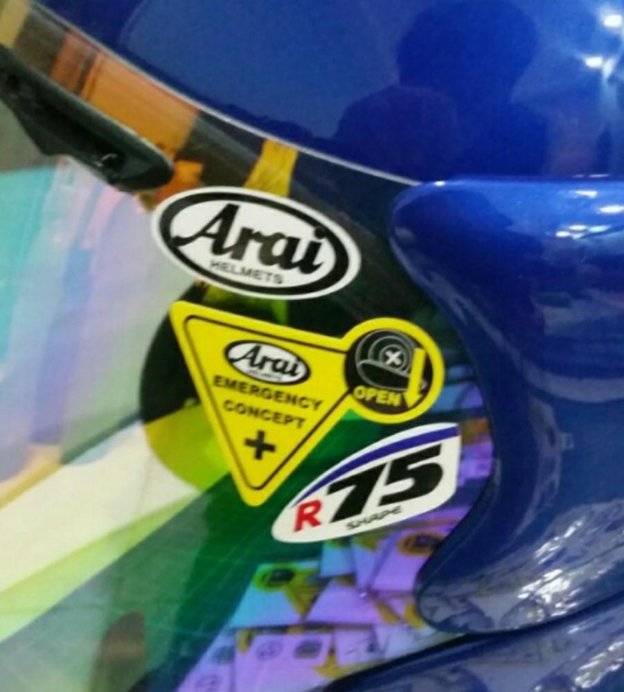 Arai Visor Stickers, Hobbies & Toys, Stationery & Craft, Stationery