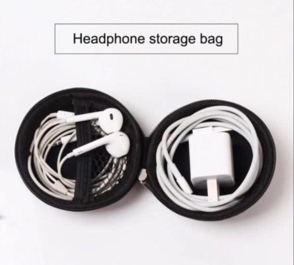 Assorted cable storage (Category: Jewelry) located in Singapore. Submitted by goodsamaritantrade (Listing ID 1030868639, Image 3). Description: Hi want to sell bnew cable storage. Can put anyting inside which u want. Tag Headphone Headset Organizer Cable Cable organizer Chord Lightning cable Samsung Iphone.