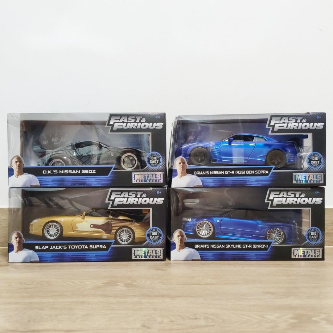 jada toys fast and furious cars