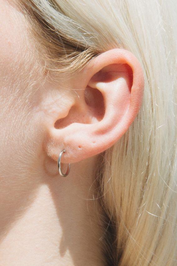 Star hoop sales earrings brandy melville