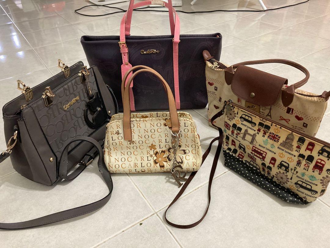 Authentic Preloved Carlo Rino Bags Defect Women S Fashion Bags Wallets On Carousell