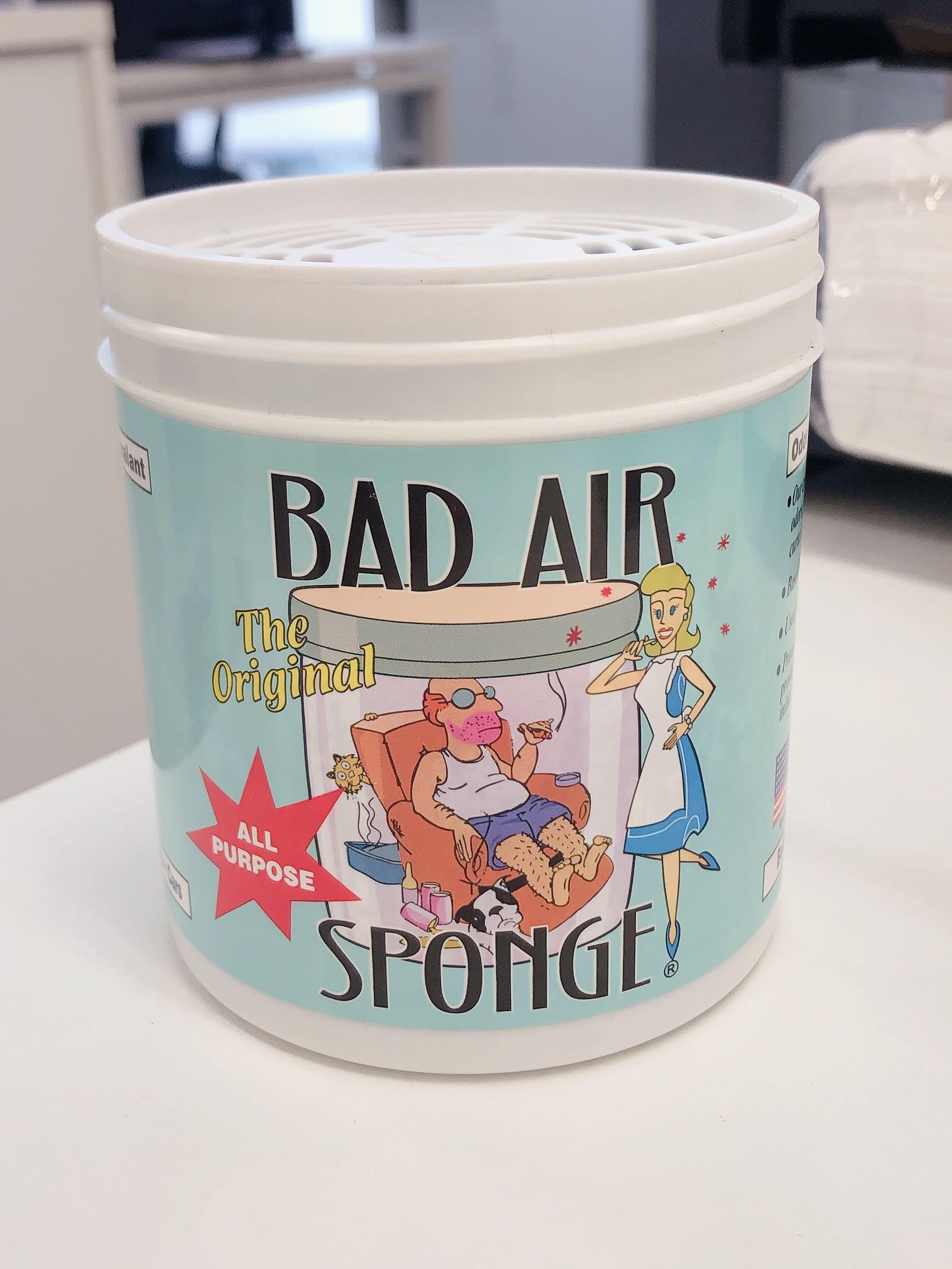 Bad Air Sponge, 14 Oz, All Purpose Odor Absorbing Neutralant 