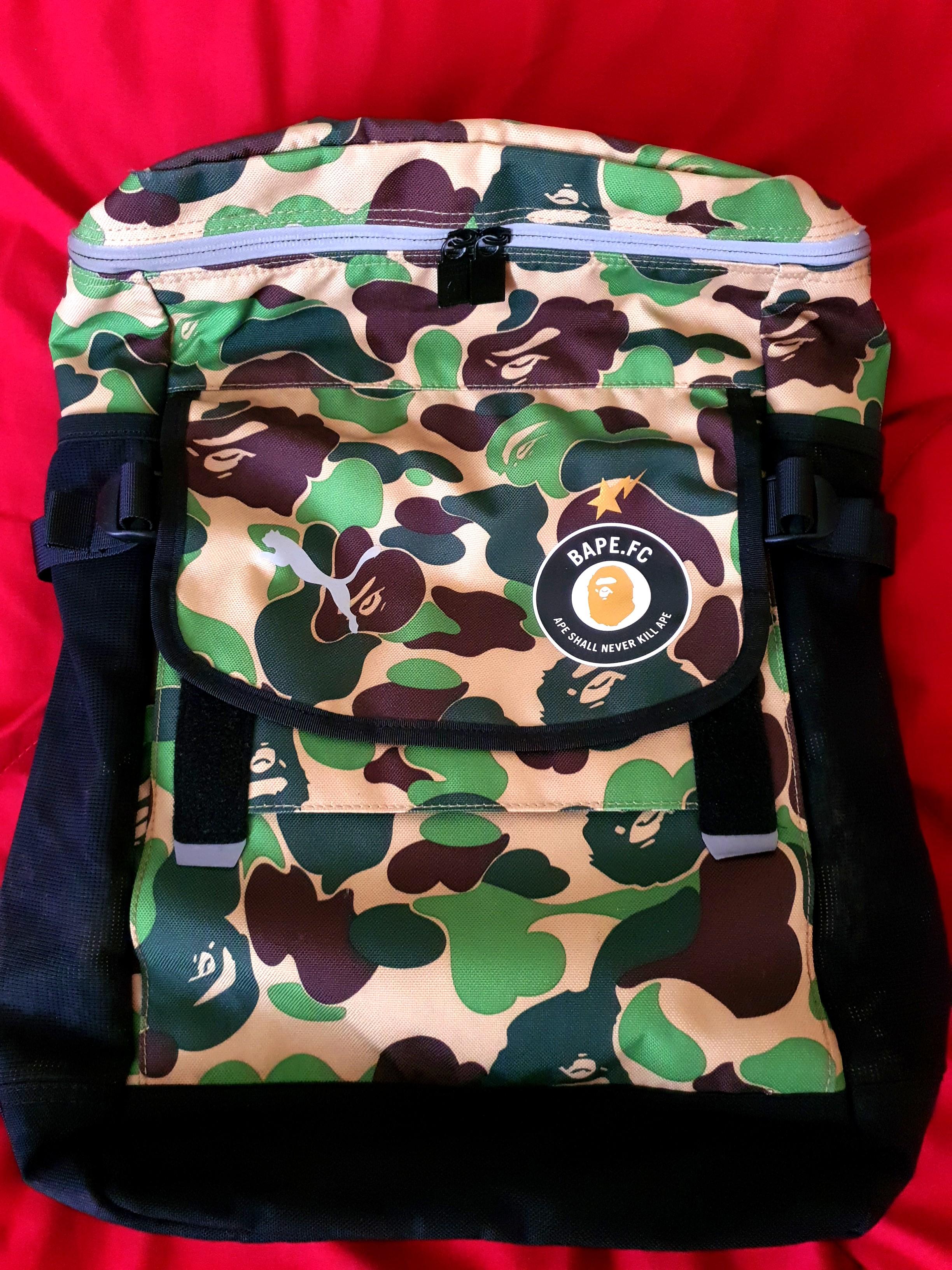 bape puma backpack