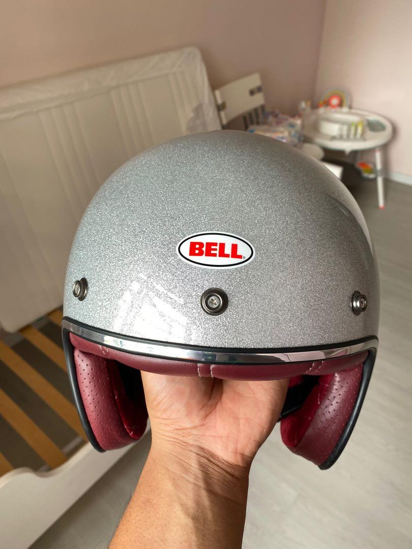 Bell top glitter helmet