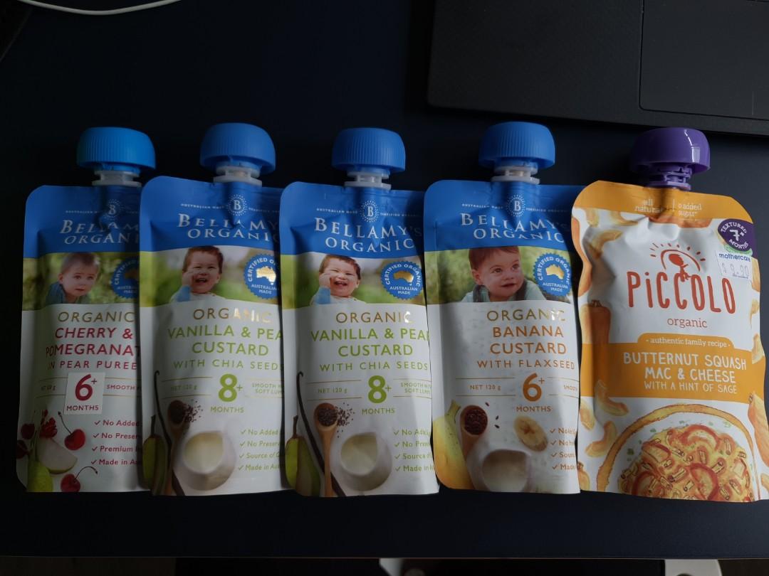 bellamy food pouch
