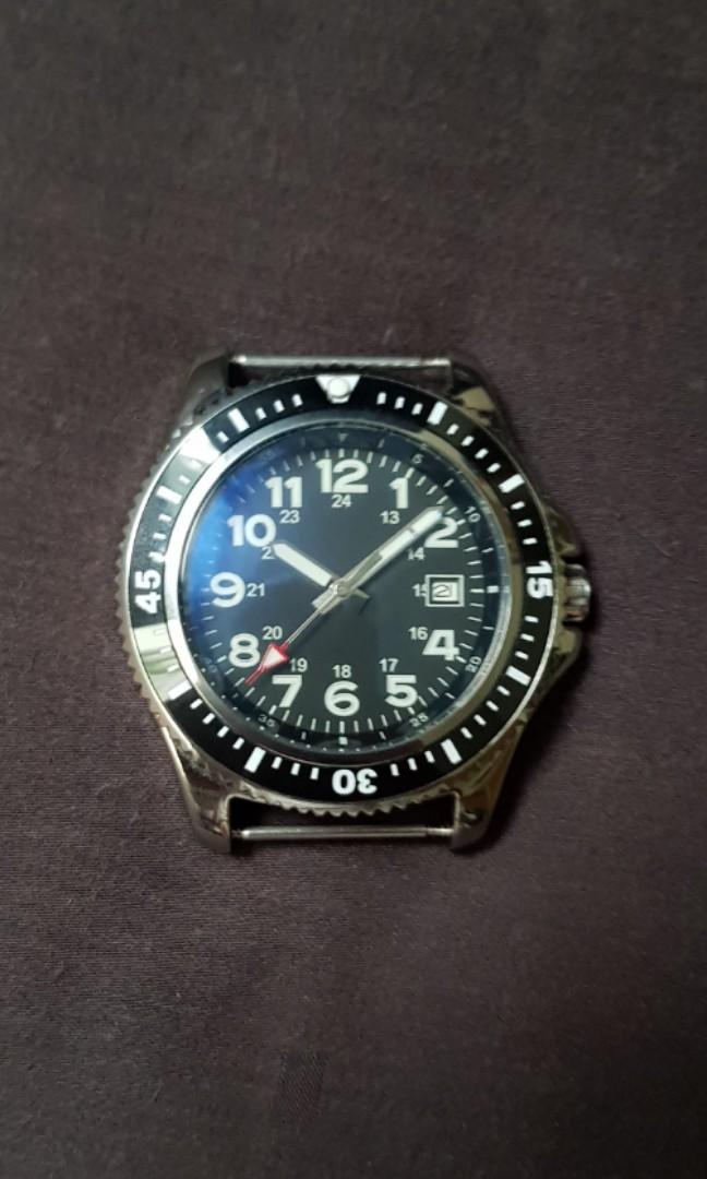 Bliger 44mm Breitling Dive Watch Homage Men S Fashion Watches On Carousell
