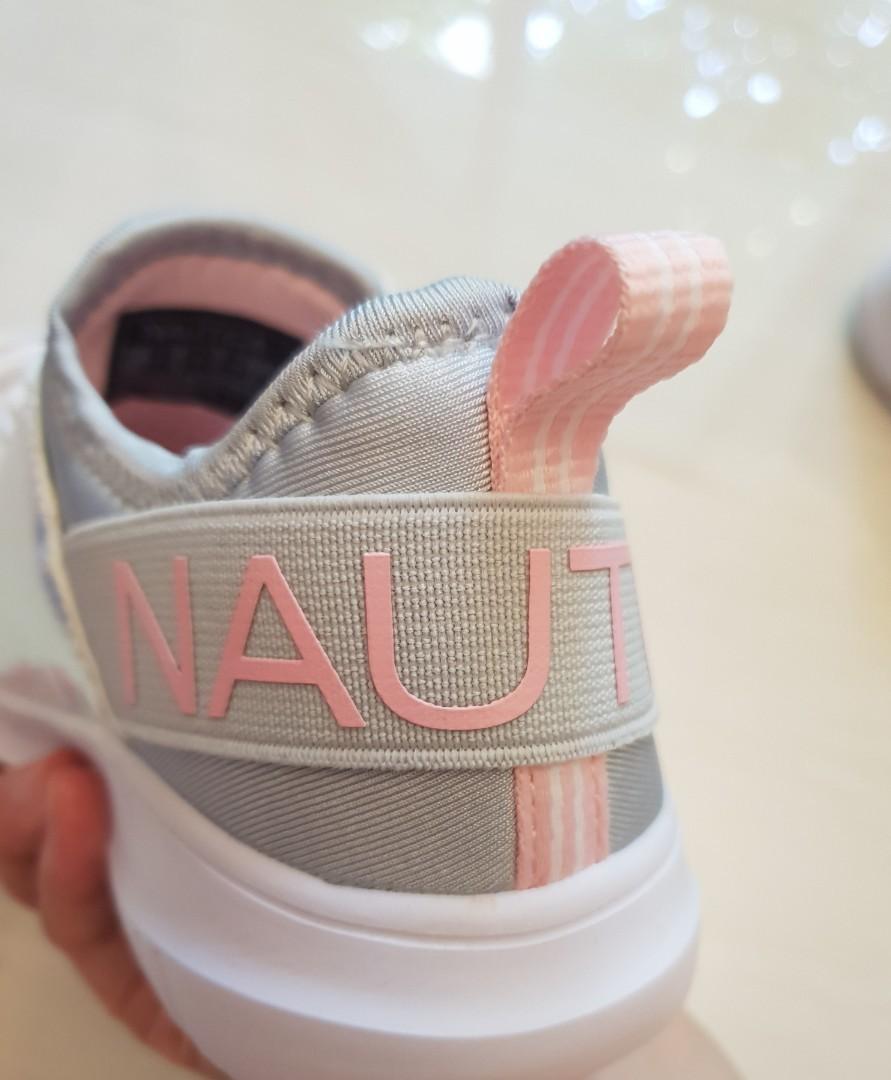 pink nautica sneakers
