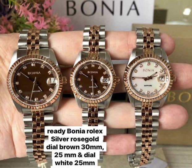 Bonia rolex watch clearance