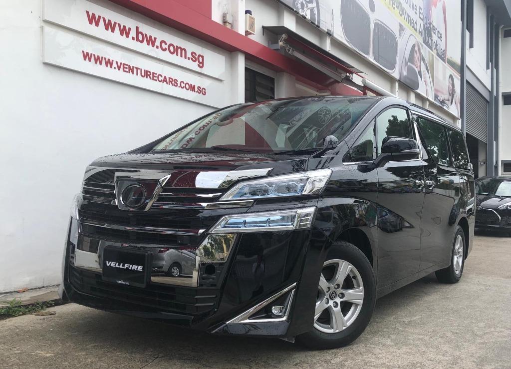 Brand New Toyota Vellfire 2 5x 8 Seater Long Term Rental Cars Car Rental On Carousell