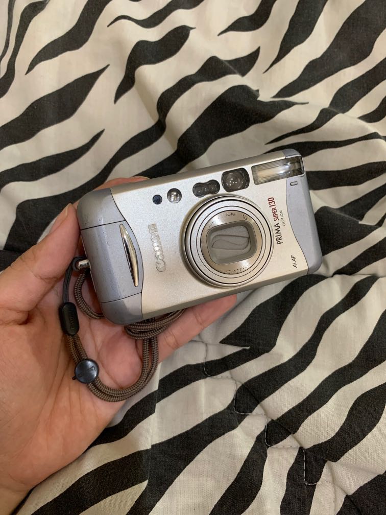 canon prima super 130 analog camera