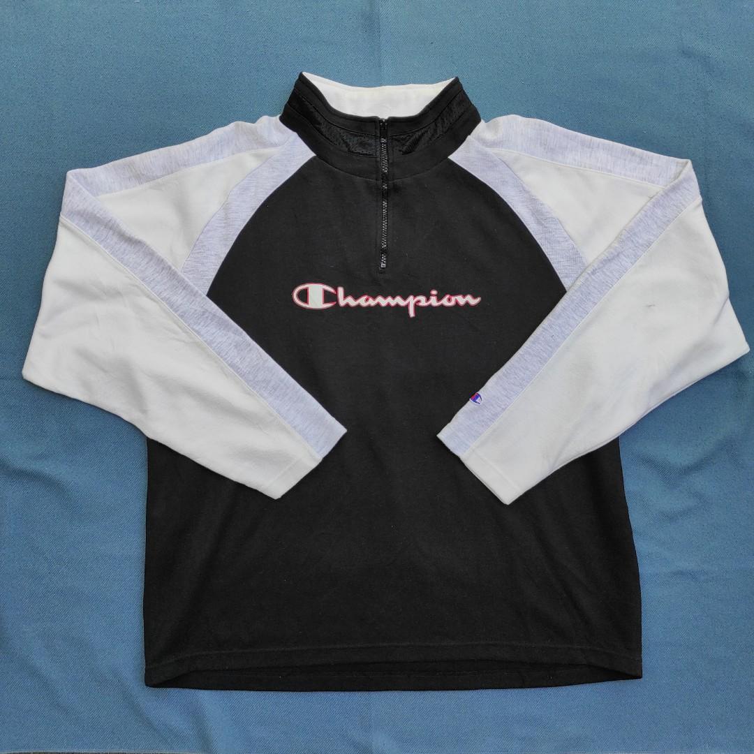 Champion half new arrivals zip track top