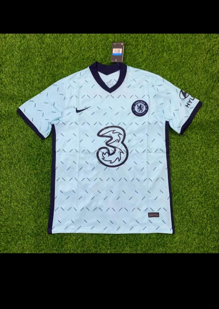Chelsea Away Jersey 20 21 Instock S 2xl Sports Sports Apparel On Carousell